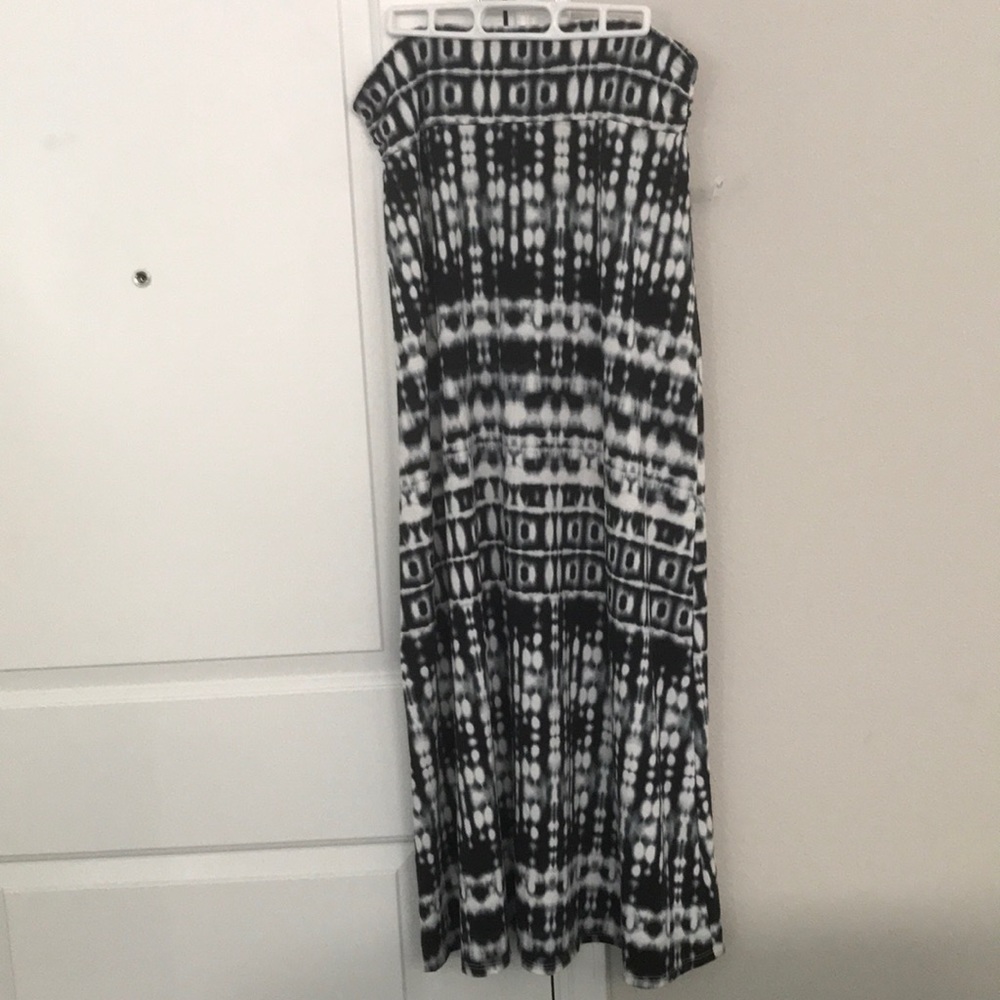 L.A. Apparel plus size maxi skirt